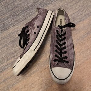 All-Star Converse Gray Tie-Dye Chucks, size 10.5 Men's